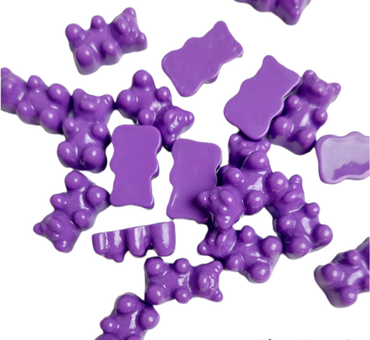 Purple Gummy Bears Kawaii Charms