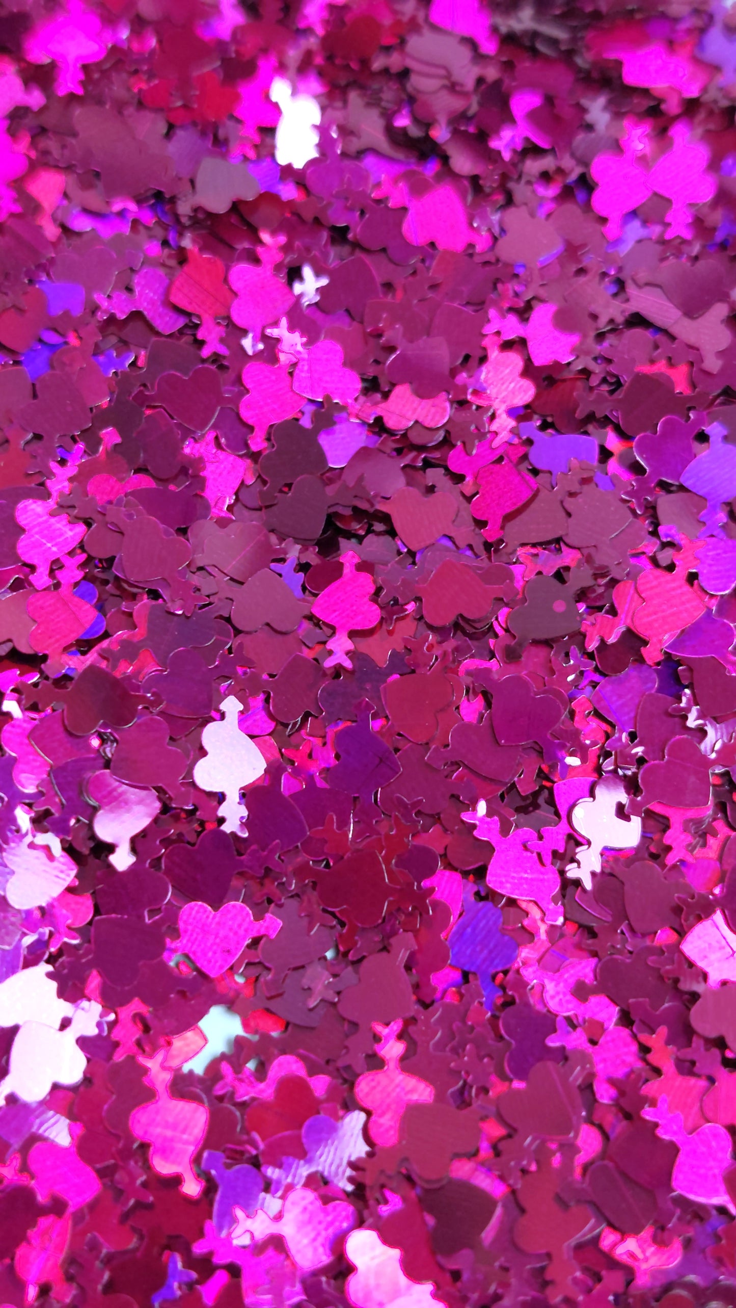 Cupid Arrow Heart shaped Valentine's Glitter
